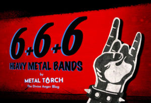 6+6+6 heavy metal bands: blog cover image